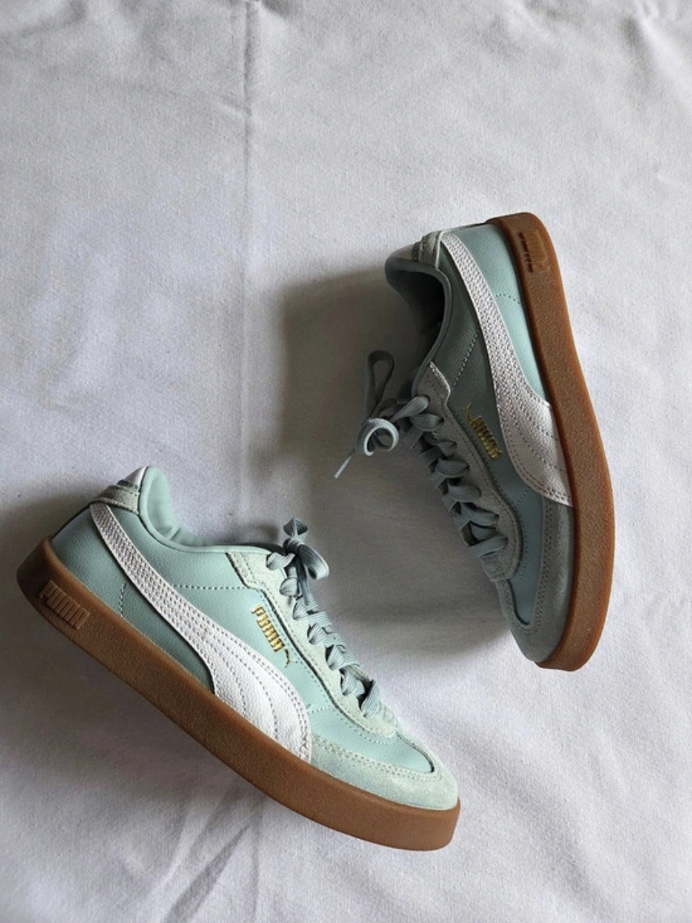 Puma Suede Women's Sneakers Sage Green US 7.5